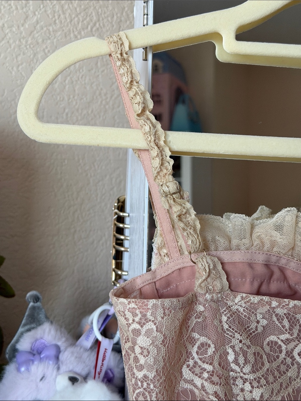 LaceMade Sheer Lace Top - Picture 4 of 5